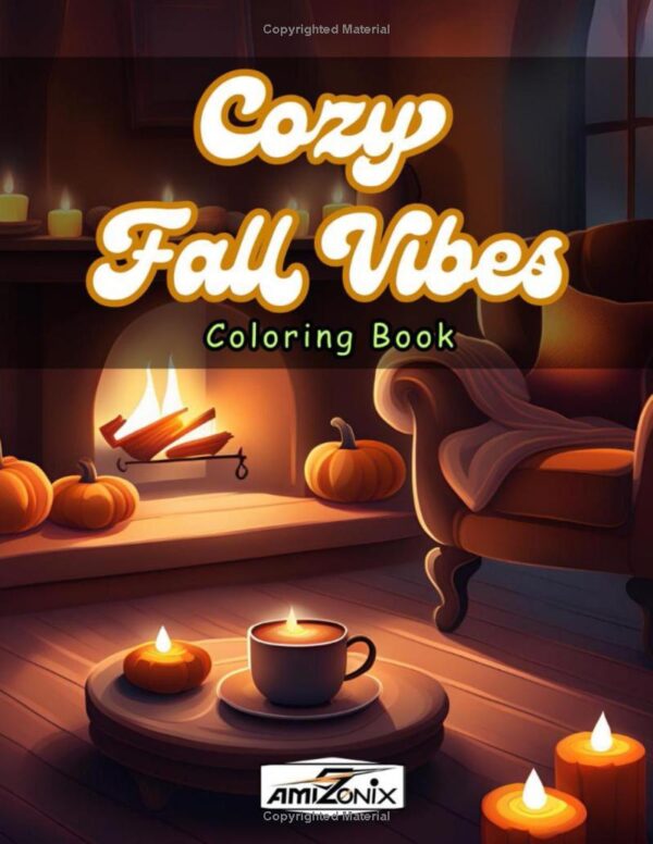 Cozy Fall Vibes Coloring Book