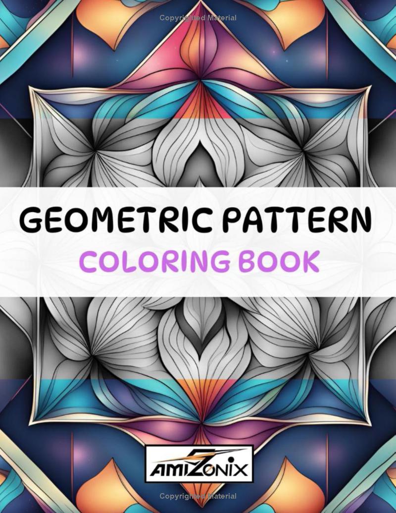 Geometric Pattern Coloring Book