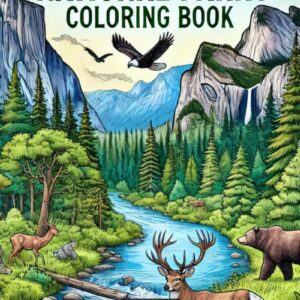 National Parks Coloring Book