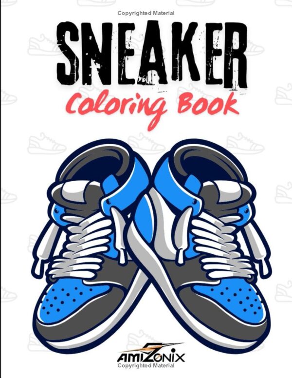 Sneaker Coloring Book