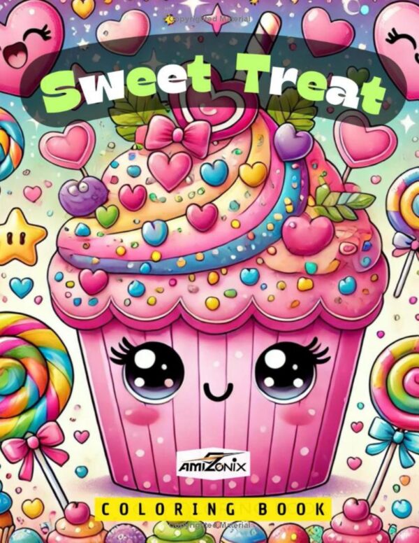 Sweet Treat Coloring Book