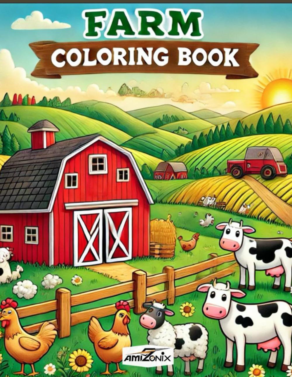 Farm Coloring Book