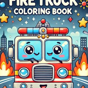 Fire Truck Coloring Book