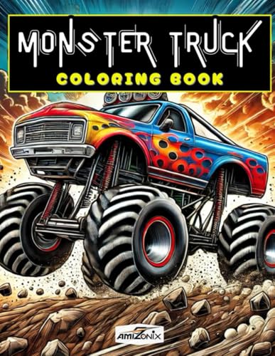 Monster Truck Coloring Book