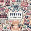 Preppy Coloring Book