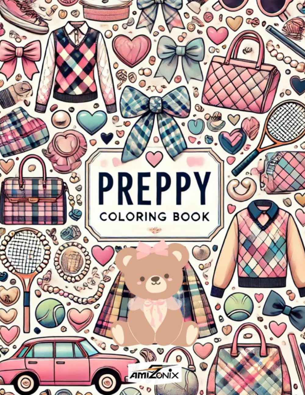 Preppy Coloring Book