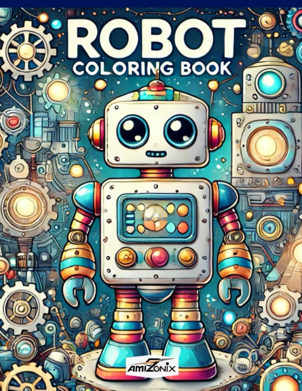 Robot Coloring Book