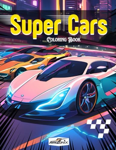 Super Cars Coloring Book